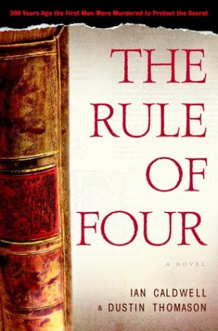 Book cover for The Rule of Four