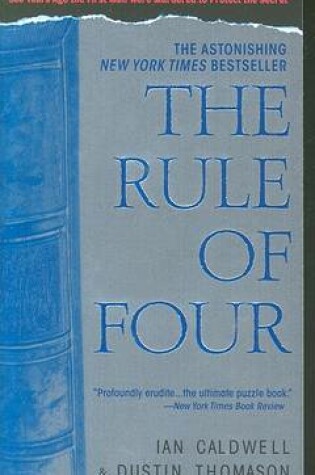 Cover of The Rule of Four