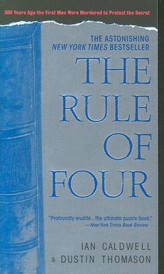 Book cover for The Rule of Four