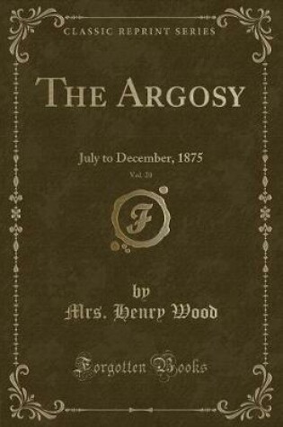 Cover of The Argosy, Vol. 20