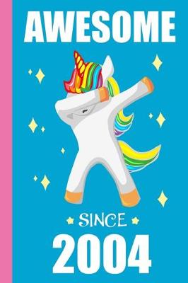 Book cover for 15th Birthday Dabbing Unicorn