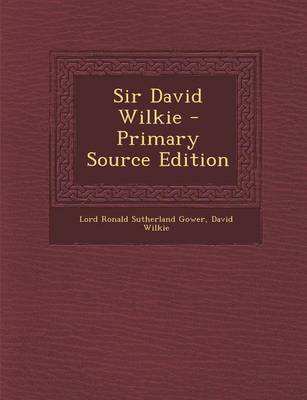 Book cover for Sir David Wilkie