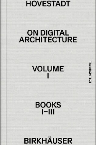 Cover of [on digital architecture in ten books]