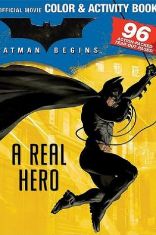 Cover of Batman Begins Giant Color & Activity Book