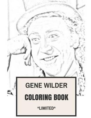 Book cover for Gene Wilder Coloring Book