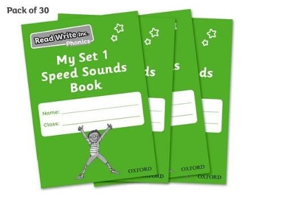 Book cover for Read Write Inc. Phonics: My Set 1 Speed Sounds Book (Pack of 30)