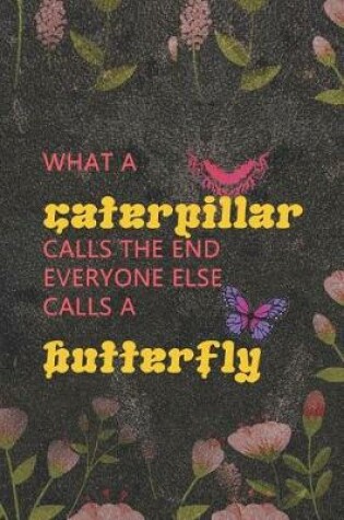 Cover of What A Caterpillar Calls The End Everyone Else Calls A Butterfly