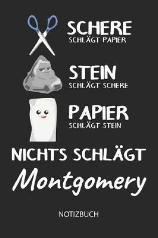 Cover of Nichts schlagt - Montgomery - Notizbuch