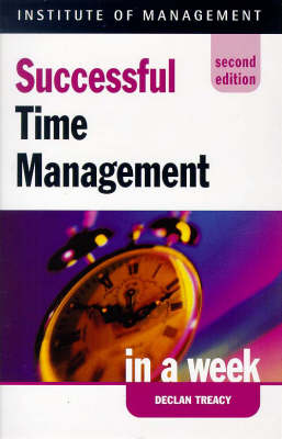 Book cover for Successful Time Management in a Week