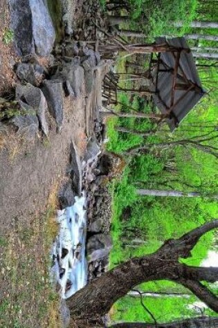 Cover of Wood Pedestrian Covered Bridge in the Forest Journal