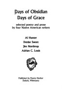 Book cover for Days of Obsidian, Days of Grace