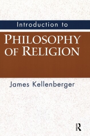 Cover of Introduction to Philosophy of Religion