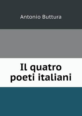 Book cover for Il quatro poeti italiani