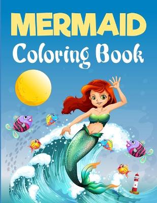 Book cover for Mermaid Coloring Book