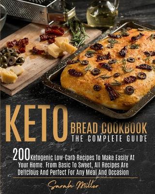 Book cover for Keto Bread Cookbook - The Complete Guide