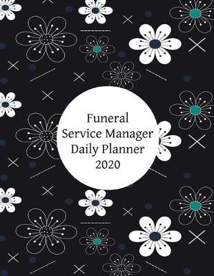 Book cover for Funeral Service Manager Daily Planner