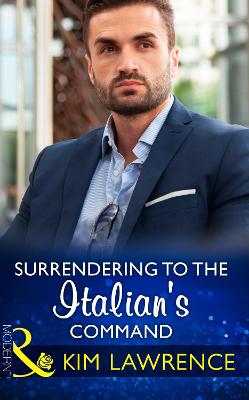 Book cover for Surrendering To The Italian's Command