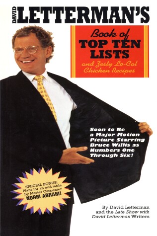 Book cover for David Letterman's Book of Top Ten Lists
