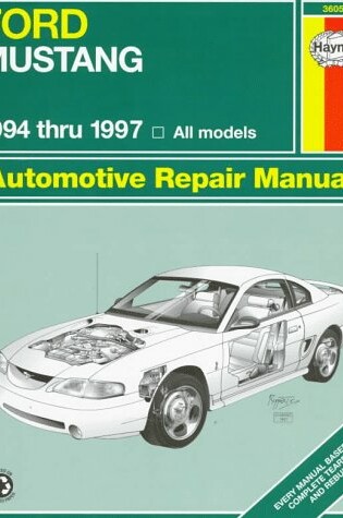 Cover of Ford Mustang 1994 to 1997 Automotive Repair Manual