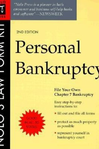 Cover of Nolos Law Form Kit-Personal Bankruptcy