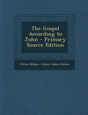 Book cover for The Gospel According to John - Primary Source Edition