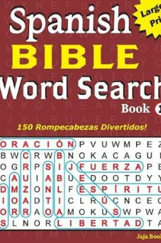 Cover of Spanish BIBLE Word Search Book 1