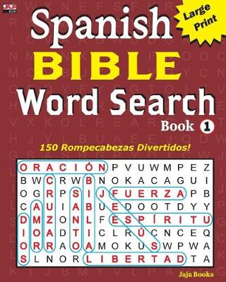 Cover of Spanish BIBLE Word Search Book 1