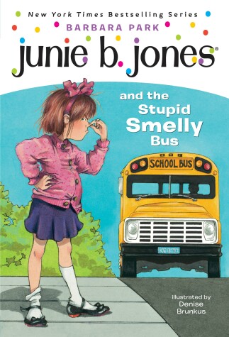 Book cover for Junie B. Jones and the Stupid Smelly Bus