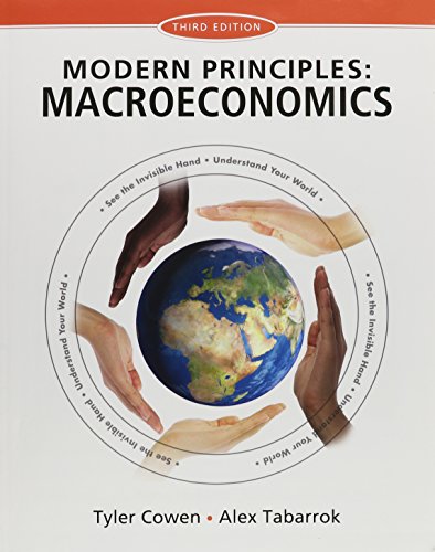 Book cover for Modern Principles of Macroeconomics & Launchpad (Six Month Access)