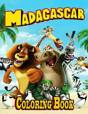 Book cover for Madagascar Coloring Book