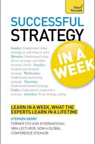 Cover of Strategy In A Week