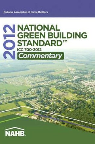 Cover of 2012 National Green Building Standard Commentary