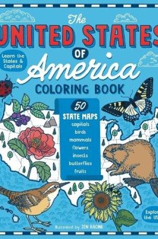 Cover of The United States of America Coloring Book