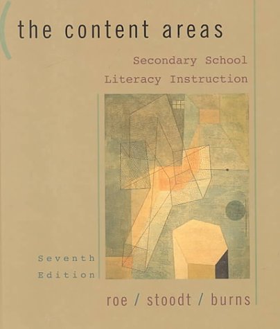 Book cover for The Content Areas