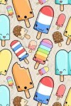 Book cover for Kawaii Ice Pop Notebook