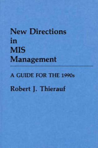 Cover of New Directions in MIS Management