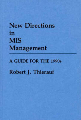 Book cover for New Directions in MIS Management