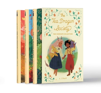 Book cover for The Tea Dragon Society Slipcase Box Set