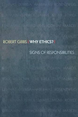 Book cover for Why Ethics?