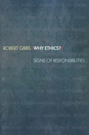 Cover of Why Ethics?
