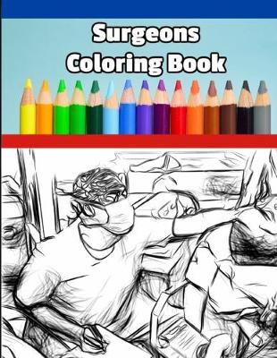 Book cover for Surgeon Coloring Book