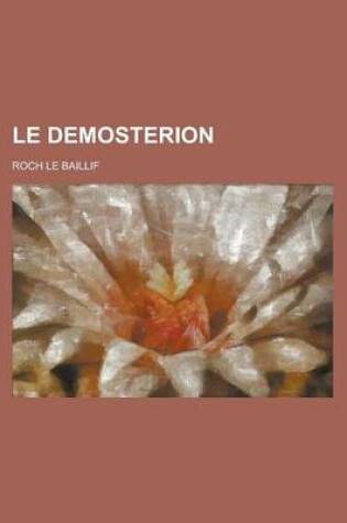 Cover of Le Demosterion