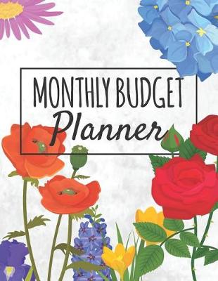 Book cover for Monthly Budget Planner