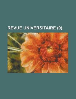 Book cover for Revue Universitaire (9)