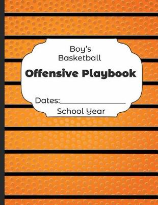 Book cover for Boys Basketball Offensive Playbook Dates
