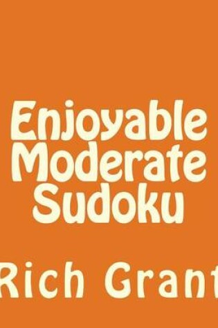 Cover of Enjoyable Moderate Sudoku