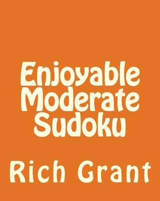 Book cover for Enjoyable Moderate Sudoku