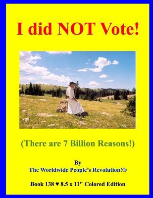 Book cover for I did NOT Vote!
