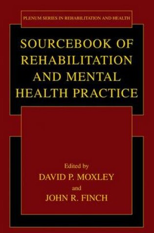 Cover of Sourcebook of Rehabilitation and Mental Health Practice