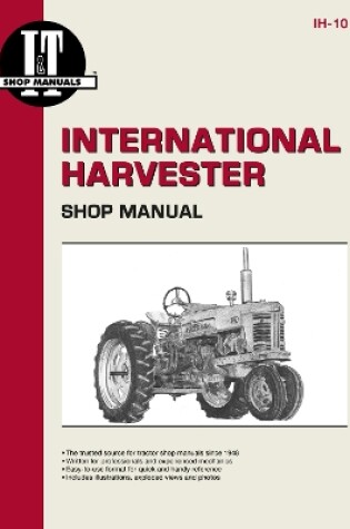 Cover of International Harvester Model 300-350 Utility, 400-400D & W400-W450D Tractor Service Repair Manual